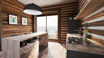 Drewno w kuchni: Ciepło i naturalność