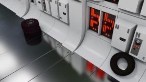 Panel sterowania inteligentnej zmywarki z opcjami optymalizacji zużycia energii