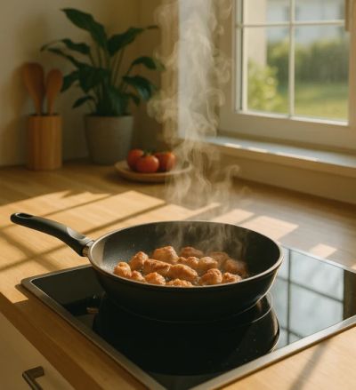 Kulinarne Rozkosze a Letni Komfort: Zarządzanie Ciepłem ze Smażenia i Pieczenia w Domu Pasywnym PIR